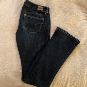 American Eagle skinny kick bootcut jeans